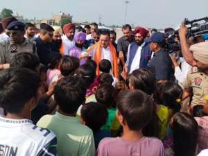 ਰਾਜਸਥਾਨ ਦੇ ਮੁੱਖ ਮੰਤਰੀ ਭਜਨ ਲਾਲ ਸ਼ਰਮਾ ਗੁਰੂ ਹਰ ਸਹਾਏ ਪਹੁੰਚੇ