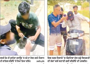 ਬਸਤੀ ਸ਼ੇਖ ਦੀ ਦੁਸਹਿਰਾ ਗਰਾਊਂਡ ’ਚ ਨਸ਼ਾ ਕਰਦੇ ਨੌਜਵਾਨਾਂ ਦੀ ਵੀਡੀਓ ਵਾਇਰਲ, ਮੌਕੇ ’ਤੇ ਪੁੱਜੇ ਵਿਅਕਤੀ ਨੇ ਭਜਾਏ ਨਸ਼ੇੜੀ