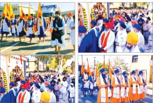 ਸ੍ਰੀ ਗੁਰੂ ਗ੍ਰੰਥ ਸਾਹਿਬ ਜੀ ਦੇ ਪਹਿਲੇ ਪ੍ਰਕਾਸ਼ ਪੁਰਬ ਨੂੰ ਸਮਰਪਿਤ ਨਗਰ ਕੀਰਤਨ ਸਜਾਇਆ
