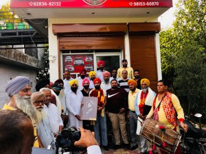 ਗੁਰਿੰਦਰ ਵੀਰ ਸਿੰਘ ਦਾ ਭੋਗਪੁਰ ਪਹੁੰਚਣ 'ਤੇ ਵੱਖ-ਵੱਖ ਥਾਵਾਂ 'ਤੇ ਭਰਵਾਂ ਸਵਾਗਤ
