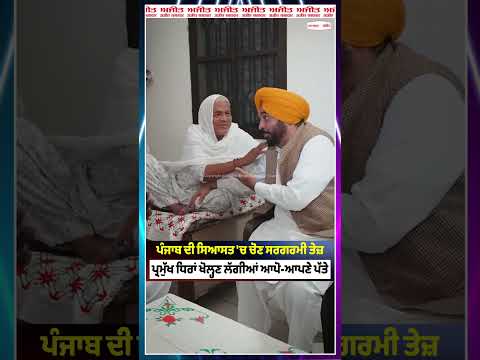 Punjab politics : ਪੰਜਾਬ ਦੀ ਸਿਆਸਤ 'ਚ ਚੋਣ ਸਰਗਰਮੀ ਤੇਜ਼,