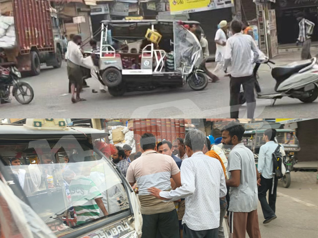 ਅਜਨਾਲਾ ਦੇ ਮੁੱਖ ਚੌਂਕ ਵਿਚ ਬੱਚਿਆਂ ਨਾਲ ਭਰਿਆ ਆਟੋ ਪਲਟਿਆ, ਮੱਚਿਆ ਚੀਕ-ਚਿਹਾੜਾ