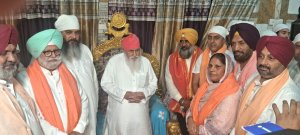 ਡੇਰਾ ਸੱਚਖੰਡ ਬੱਲਾਂ ਵਿਖੇ ਨਵ ਨਿਯੁਕਤ ਕਾਂਗਰਸ ਪ੍ਰਧਾਨ ਪਰਗਟ ਸਿੰਘ ਸਮੁੱਚੀ ਕਾਂਗਰਸੀ ਲੀਡਰਸ਼ਿਪ ਸਮੇਤ ਹੋਏ ਨਤਮਸਤਕ