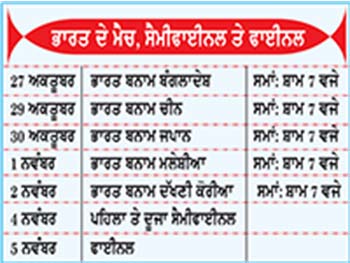 ਮੁੱਖ ਮੰਤਰੀ ਵਲੋਂ ਏਸ਼ੀਅਨ ਹਾਕੀ ਚੈਂਪੀਅਨਜ਼ ਟਰਾਫ਼ੀ ਲਈ ਵਿਸ਼ਵ ਪੱਧਰ ਦੇ ਪ੍ਰਬੰਧ ਯਕੀਨੀ ਬਣਾਉਣ ਦੇ ਆਦੇਸ਼
ਜਲੰਧਰ ਦੇ ਬਰਲਟਨ ਪਾਰਕ ਸਟੇਡੀਅਮ ਵਿਖੇ ਤਿਆਰੀਆਂ ਦਾ ਕੀਤਾ ਨਿਰੀਖਣ
