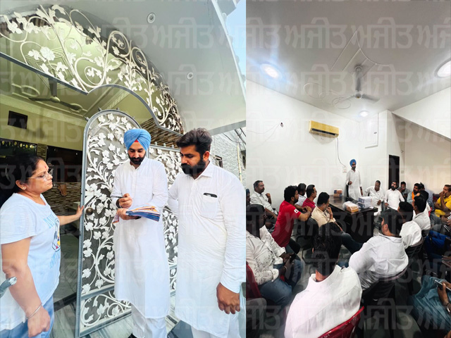 ਲੋਕਾਂ ਦੇ ਮੁੱਦੇ ਜਾਣਨ ਲਈ ਸ਼੍ਰੋਮਣੀ ਅਕਾਲੀ ਦਲ ਦੀ ਡੋਰ-ਟੂ-ਡੋਰ ਮੁਹਿੰਮ ਜਾਰੀ