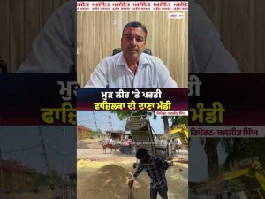 Grain Market Returns To Normal l ਮੁੜ ਲੀਹ ’ਤੇ ਪਰਤੀ ਫਾਜ਼ਿਲਕਾ ਦੀ ਦਾਣਾ ਮੰਡੀ