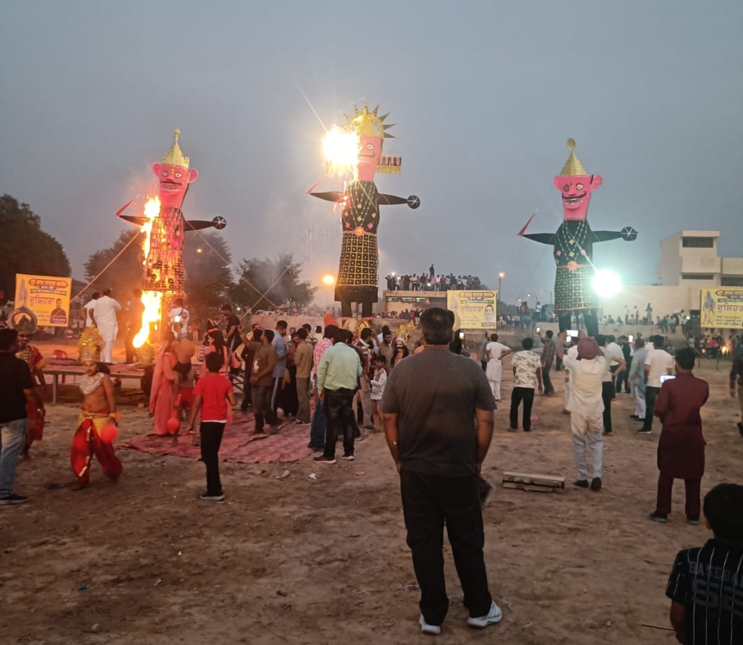 ਰਾਮਾ ਮੰਡੀ ਵਿਖੇ ਦੁਸਹਿਰੇ ਦਾ ਤਿਉਹਾਰ ਬੜੀ ਧੂਮ ਧਾਮ ਨਾਲ ਮਨਾਇਆ ਗਿਆ