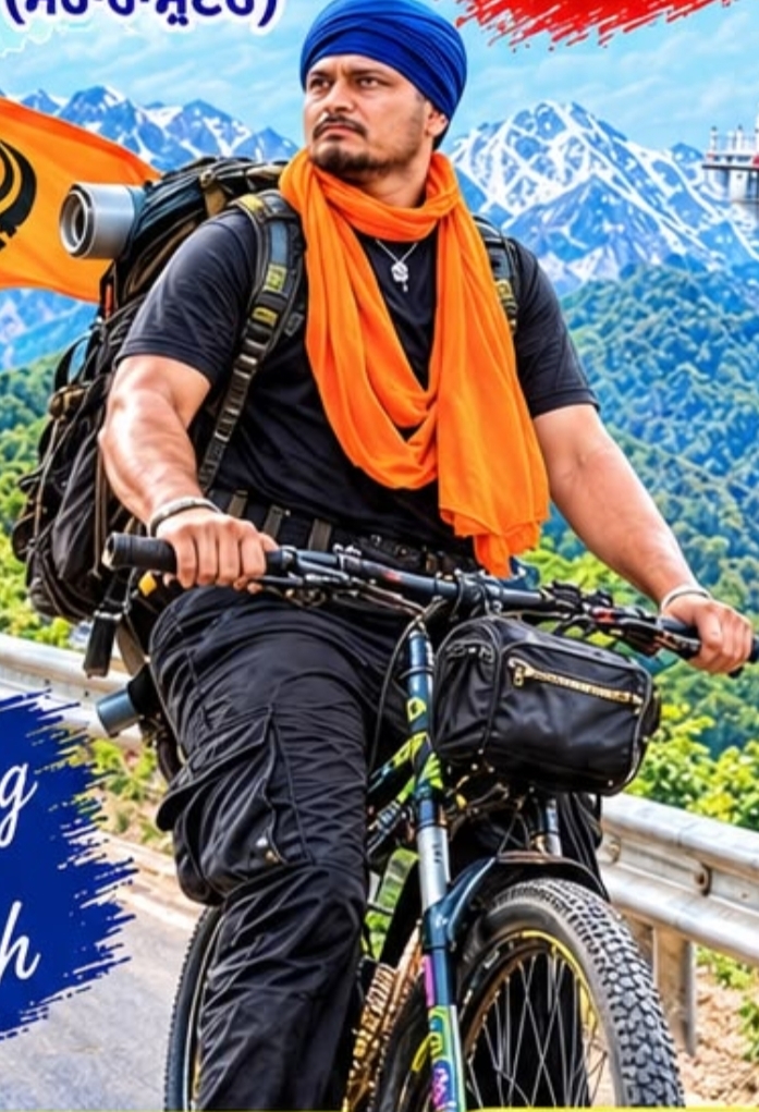ਪਿੰਡ ਬਜਾਜ ਦੇ ਨੌਜਵਾਨ ਬਲਵਿੰਦਰ ਸਿੰਘ ਮੱਲ੍ਹੀ ਵਲੋਂ ਕੀਤੀ ਸੱਚਖੰਡ ਸ਼੍ਰੀ ਹਜੂਰ ਸਾਹਿਬ (ਮਹਾਰਾਸ਼ਟਰ) ਦੀ ਸਾਈਕਲ ਯਾਤਰਾ ਸ਼ੁਰੂ