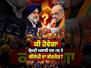 Past Differences and Future Possibilities Analyzed : ਹੋਵੇਗਾ Shiromani Akali Dal (ਬ) ਤੇ BJP ਦਾ ਗੱਠਜੋੜ