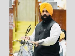 ਹਰਜੋੋਤ ਸਿੰਘ ਬੈਂਸ ਨੇ ਵਿਧਾਨ ਸਭਾ ਚ ਉਠਾਇਆ ਕਰਤਾਰਪੁਰ ਲਾਂਘੇ  ਦਾ ਮੁੱਦਾ
