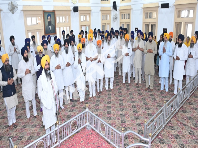 ਸ਼੍ਰੋਮਣੀ ਕਮੇਟੀ ਮੈਂਬਰ ਬਲਦੇਵ ਸਿੰਘ ਚੂੰਘਾਂ ਦੇ ਅਕਾਲ ਚਲਾਣੇ ’ਤੇ ਸ਼੍ਰੋਮਣੀ ਕਮੇਟੀ ਦਫ਼ਤਰ ਵਿਖੇ ਕੀਤੀ ਗਈ ਸ਼ੋਕ ਸਭਾ