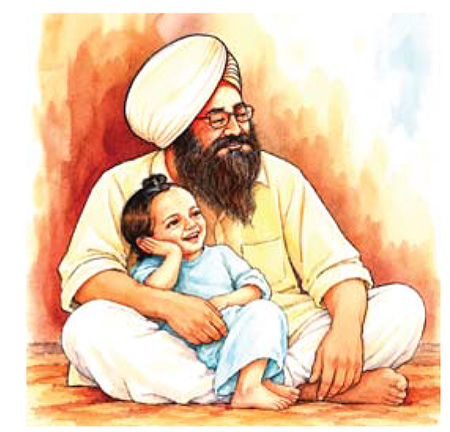 ਅਸੀਂ ਤਿੰਨੋਂ ਖੁਸ਼