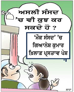 ਅਸਲੀ ਸੰਸਦ ’ਚ ਵੀ ਕੁਝ ਕਰ ਸਕਦੇ ਹੋ ?